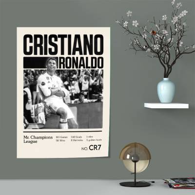 پوستر سیلک کریستیانو رونالدو 5 -Cristiano Ronaldo