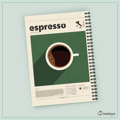 دفتر یادداشت Espresso 