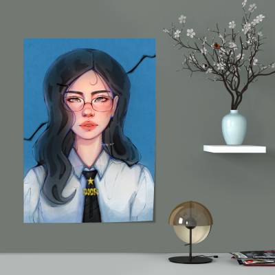 پوستر سیلک blackpink jisoo earthquake