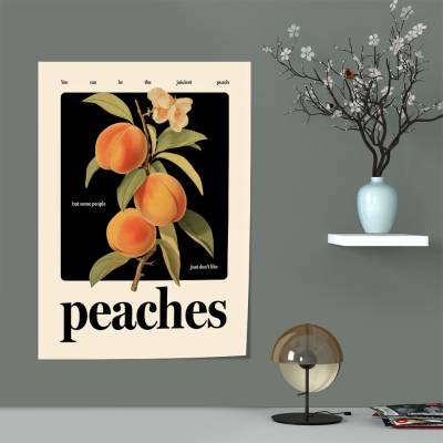 پوستر سیلک Peaches