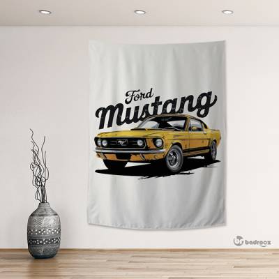 بک دراپ  Ford- Mustang