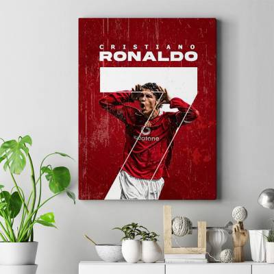 تابلو کنواس (بوم) کریستیانو رونالدو 6 -Cristiano Ronaldo