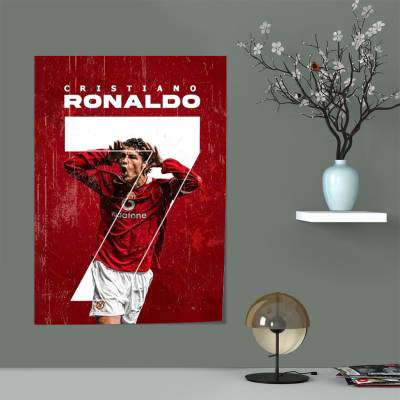 پوستر سیلک کریستیانو رونالدو 6 -Cristiano Ronaldo
