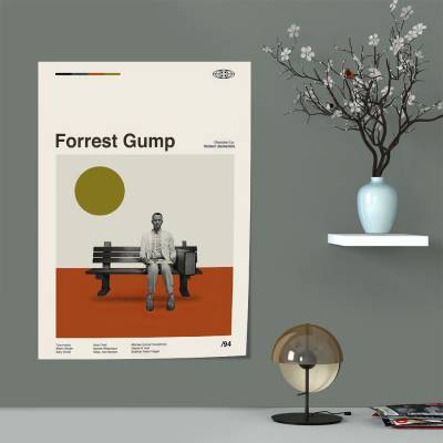 پوستر سیلک  فارِست گامپ - Forrest Gump