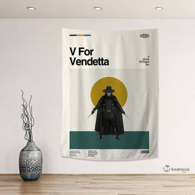 بک دراپ  وی مثل وندتا - V for Vendetta
