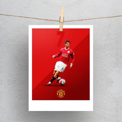 پولاروید(فتوکارت) کریستیانو رونالدو 7 -Cristiano Ronaldo