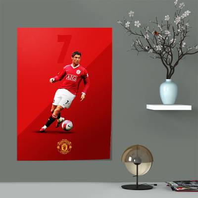 پوستر سیلک کریستیانو رونالدو 7 -Cristiano Ronaldo