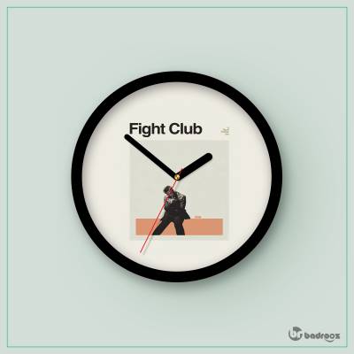ساعت دیواری  باشگاه مبارزه 2 - Fight Club