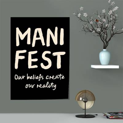 پوستر سیلک Mani Fest