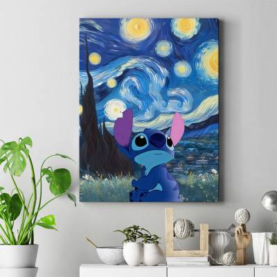 تابلو کنواس (بوم) استیچ - Stitch