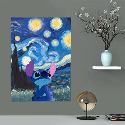پوستر سیلک استیچ - Stitch