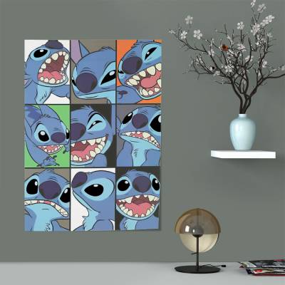 پوستر سیلک استیچ  2 - Stitch