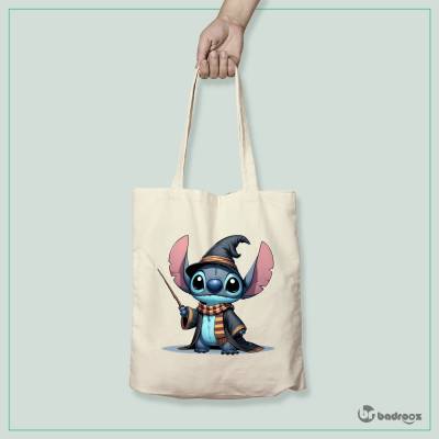 کیف خرید کتان (توت بگ) استیچ  3 - Stitch