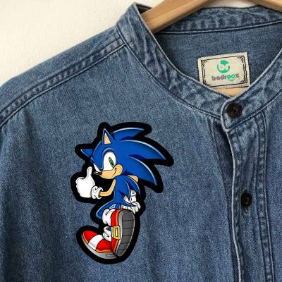 پچ حرارتی (برچسب لباس) سونیک (SONIC)-1