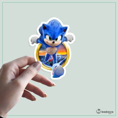 استیکر و برچسب سونیک (SONIC)-2