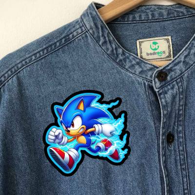 پچ حرارتی (برچسب لباس) سونیک (SONIC)-3