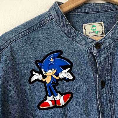 پچ حرارتی (برچسب لباس) سونیک (SONIC)-4