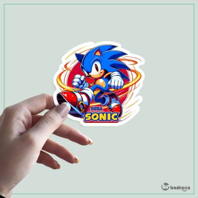 استیکر و برچسب سونیک (SONIC)-8
