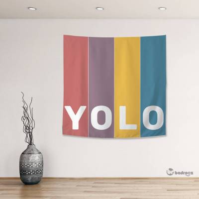 بک دراپ مربع YOLO