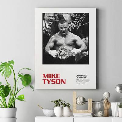 تابلو کنواس (بوم)  مایک تایسون - Mike Tyson