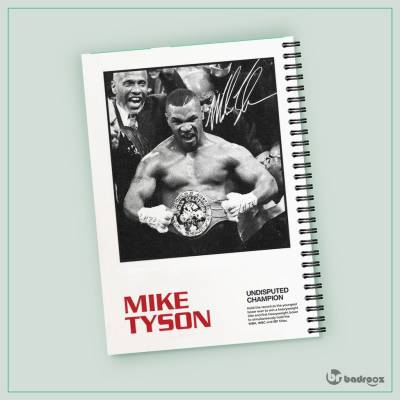 دفتر یادداشت  مایک تایسون - Mike Tyson