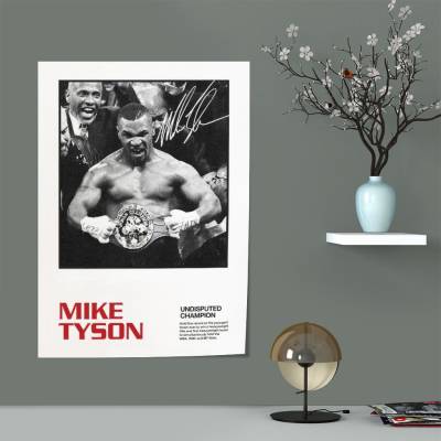 پوستر سیلک  مایک تایسون - Mike Tyson