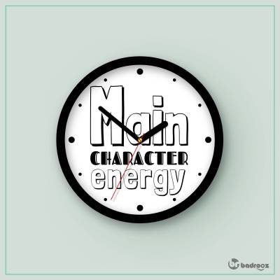 ساعت دیواری  Main Character Energy