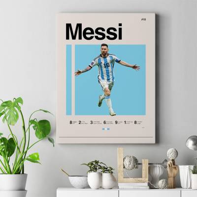 تابلو کنواس (بوم) لیونل مسی - Lionel Messi