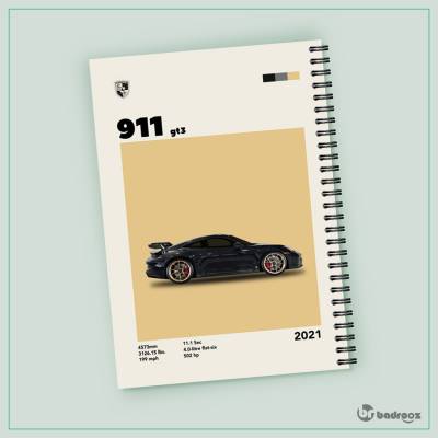 دفتر یادداشت  پورشه 911 - Porsche 911
