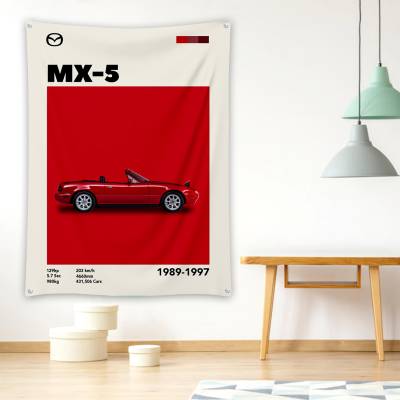 دراپ بنر مزدا - Mazda MX-5 miata
