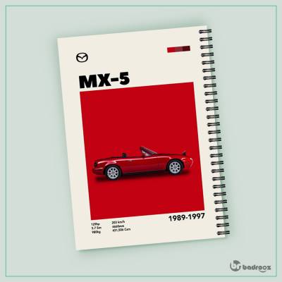 دفتر یادداشت مزدا - Mazda MX-5 miata