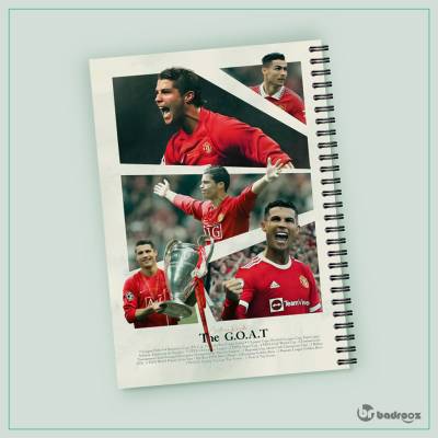 دفتر یادداشت کریستیانو رونالدو7 -Cristiano Ronaldo