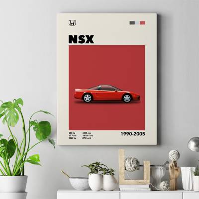 تابلو کنواس (بوم) هوندا - Honda NSX
