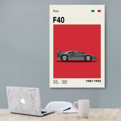 شاسی  فراری - Ferrari F40