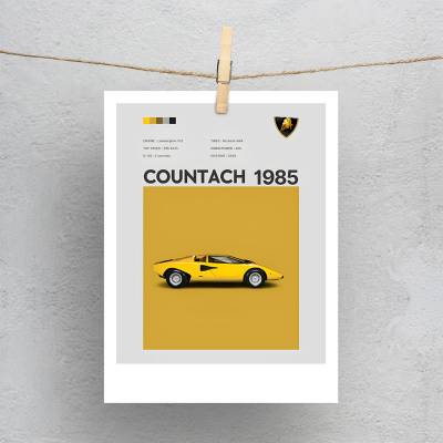 پولاروید(فتوکارت) لامبورگینی - Lamborghini V12