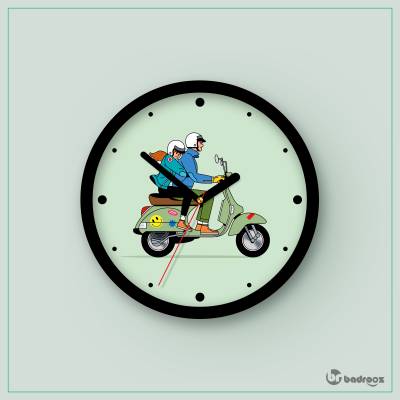 ساعت دیواری  وسپا 2 - Vespa