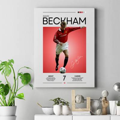 تابلو کنواس (بوم) دیوید بکام 2 - David Beckham