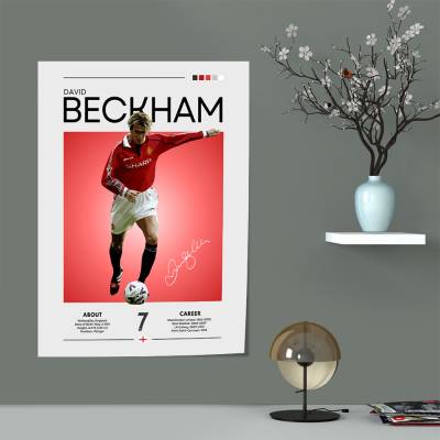 پوستر سیلک دیوید بکام 2 - David Beckham