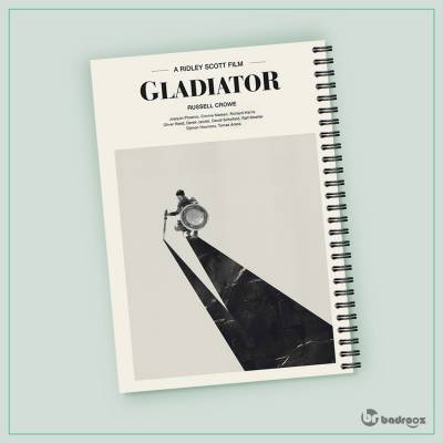 دفتر یادداشت The Gladiator