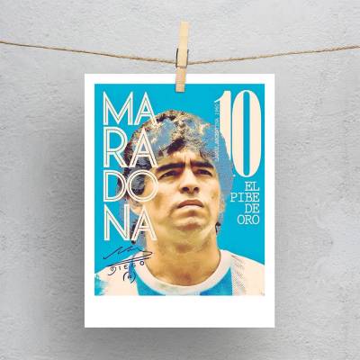 پولاروید(فتوکارت) مارادونا - Maradona