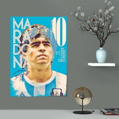 پوستر سیلک مارادونا - Maradona