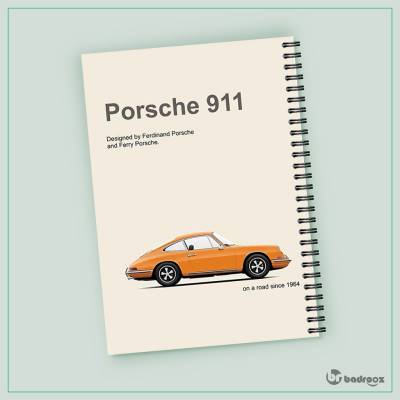 دفتر یادداشت پورش  - Porsche 911 