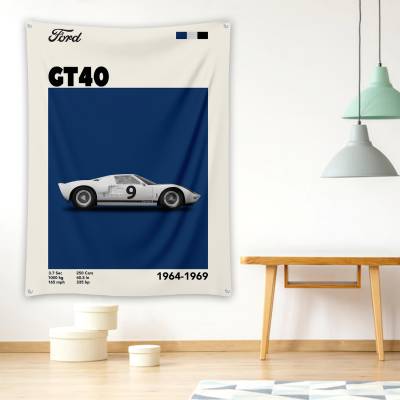 دراپ بنر فورد - Ford GT40