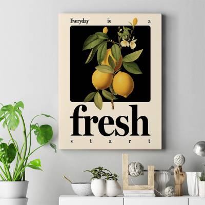 تابلو کنواس (بوم) Fresh-1