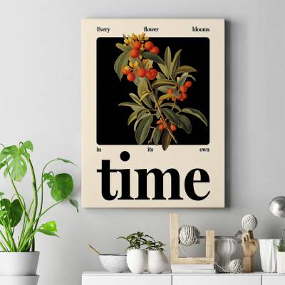 تابلو کنواس (بوم) Time