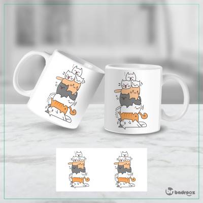 ماگ  cute cats