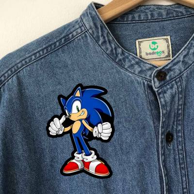 پچ حرارتی (برچسب لباس) سونیک (SONIC)-7