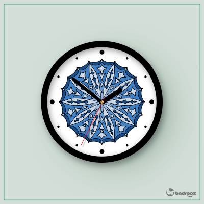 ساعت دیواری  ماندالا ترکیبی3