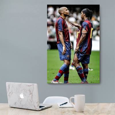 شاسی  تیری آنری و رونالدینیو -  Ronaldinho & Thierry Henry