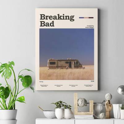 تابلو کنواس (بوم) برکینگ بد 3 - Breaking bad